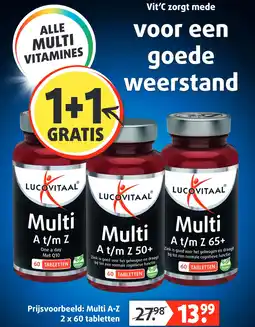 Lucovitaal ALLE MULTI VITAMINES aanbieding