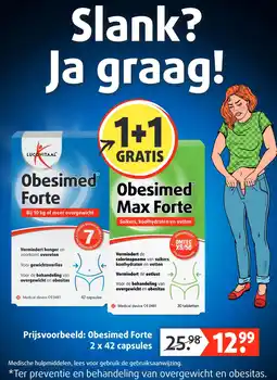 Lucovitaal Obesimed Forte aanbieding