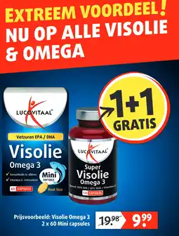 Lucovitaal Visolie Omega 3 aanbieding