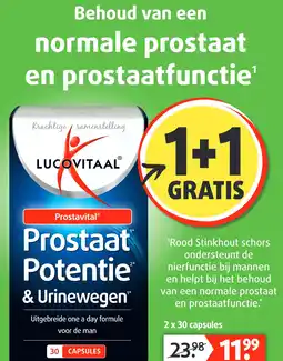 Lucovitaal Prostaat Potentie 2* aanbieding