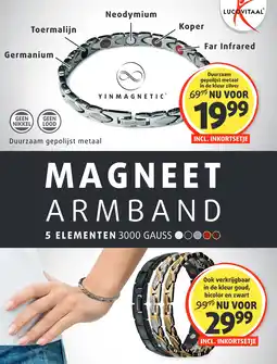 Lucovitaal MAGNEET ARMBAND aanbieding