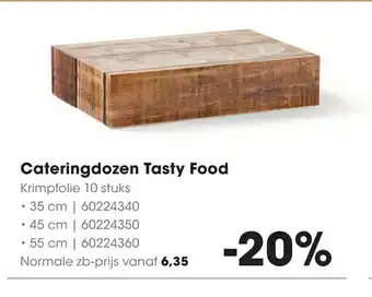 HANOS Cateringdozen Tasty Food aanbieding