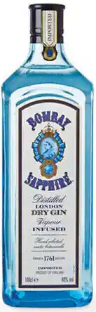 HANOS Bombay Sapphire London dry gin aanbieding