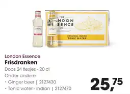 HANOS London Essence Frisdranken aanbieding