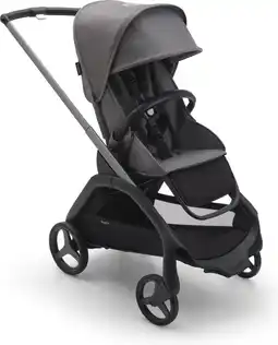 Babypark Bugaboo Dragonfly Kinderwagen - Graphite / Grey Melange aanbieding