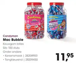 HANOS Candyman Mac Bubble aanbieding