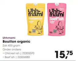 HANOS Uhhmami Bouillon organic aanbieding