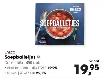 HANOS Enkco Soepballetjes aanbieding
