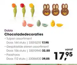 HANOS Dobla Chocoladedecoraties aanbieding