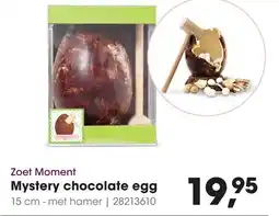 HANOS Zoet Moment Mystery chocolate egg aanbieding