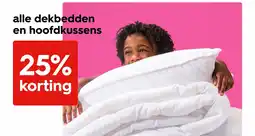 HEMA alle dekbedden en hoofdkussens aanbieding