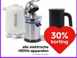 HEMA alle elektrische HEMA apparaten aanbieding