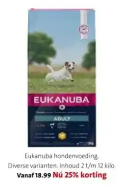 Intratuin Eukanuba hondenvoeding aanbieding