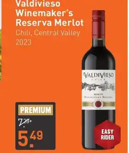 Gall & Gall Valdivieso Winemaker's Reserva Merlot aanbieding