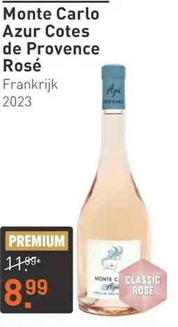 Gall & Gall Monte Carlo Azur Cotes de Provence Rosé aanbieding