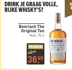 Gall & Gall Benriach The Original Ten aanbieding