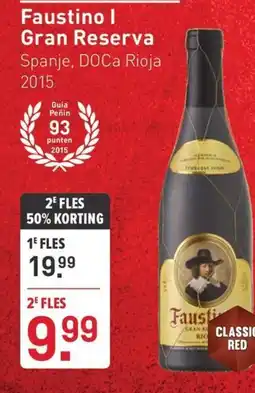 Gall & Gall Faustino I Gran Reserva aanbieding