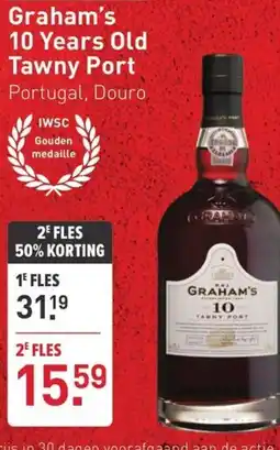 Gall & Gall Graham's 10 Years Old Tawny Port aanbieding