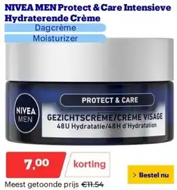 Bol.com NIVEA MEN Protect & Care Intensieve Hydraterende Crème aanbieding