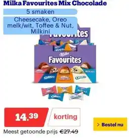 Bol.com Milka Favourites Mix Chocolade aanbieding