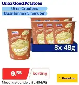 Bol.com Unox Good Potatoes aanbieding