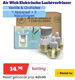 Bol.com Air Wick Elektrische Luchtverfrisser aanbieding