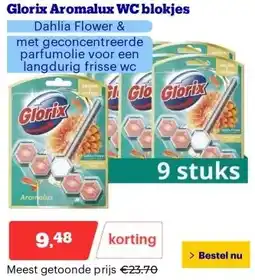 Bol.com Glorix Aromalux WC blokjes aanbieding