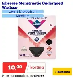 Bol.com Libresse Menstruatie Ondergoed Wasbaar aanbieding