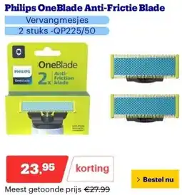 Bol.com Philips OneBlade Anti-Frictie Blade aanbieding