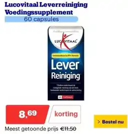 Bol.com Lucovitaal Leverreiniging Voedingssupplement aanbieding