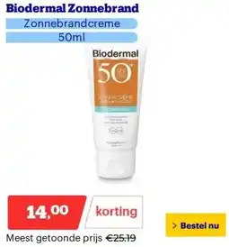 Bol.com Biodermal Zonnebrand aanbieding