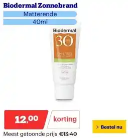 Bol.com Biodermal Zonnebrand aanbieding