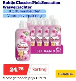 Bol.com Robijn Classics Pink Sensation Wasverzachter aanbieding