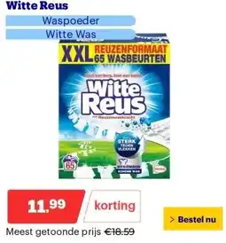 Bol.com Witte Reus aanbieding