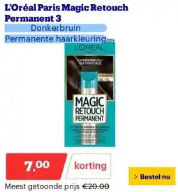 Bol.com L’Oréal Paris Magic Retouch Permanent 3 aanbieding