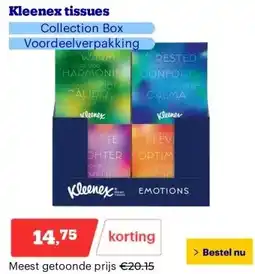 Bol.com Kleenex tissues aanbieding