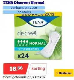 Bol.com TENA Discreet Normal aanbieding