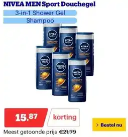 Bol.com NIVEA MEN Sport Douchegel aanbieding