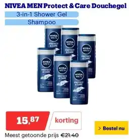 Bol.com NIVEA MEN Protect & Care Douchegel aanbieding