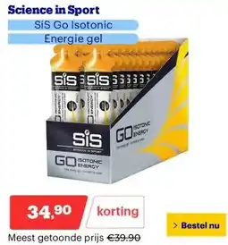 Bol.com Science in Sport aanbieding