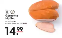 Sligro Gerookte kipfilet aanbieding