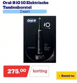 Bol.com Oral-B iO 10 Elektrische Tandenborstel aanbieding