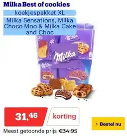 Bol.com Milka Best of cookies aanbieding