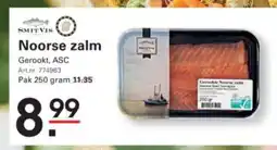 Sligro Noorse zalm aanbieding