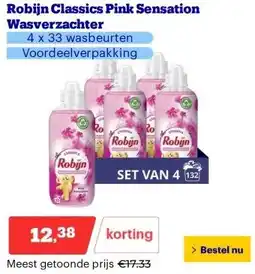 Bol.com Robijn Classics Pink Sensation Wasverzachter aanbieding