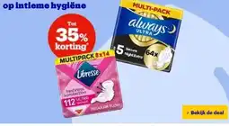 Bol.com op intieme hygiëne aanbieding