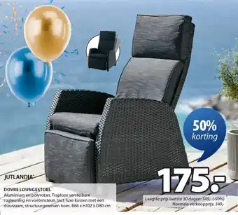 Jysk DOVRE LOUNGESTOEL aanbieding