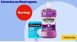 Bol.com Listerine en Neutrogena aanbieding