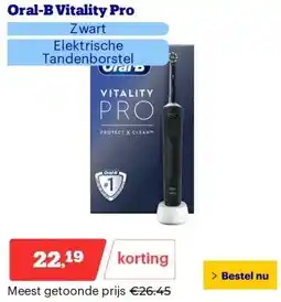 Bol.com Oral-B Vitality Pro aanbieding