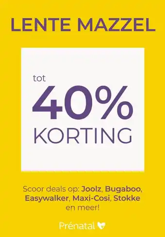 Prenatal Joolz AER+ buggy aanbieding